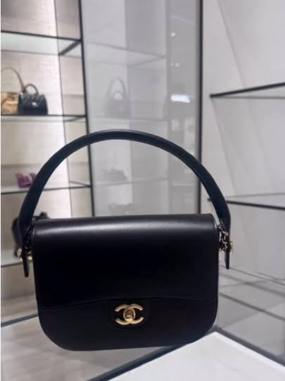 Chanel 26A Matthieu Blazy Mini Flap Bag With Top Handle